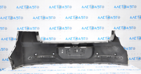 Rear bumper bare Chevrolet Volt 11-15 for parking sensors silver, missing left part