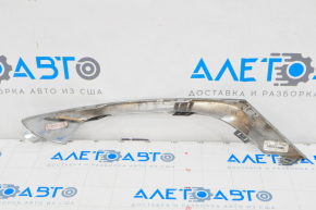 Molding lower grille front bumper right Chrysler 200 15-17 chrome sand, pokes