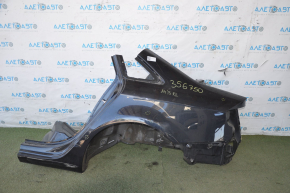 Quarter wing rear left Audi A4 B8 08-16 sedan, blue, bumpers