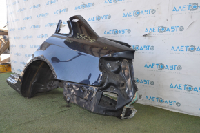 Quarter wing rear left Audi A4 B8 08-16 sedan, blue, bumpers