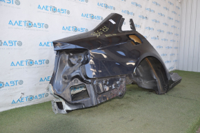 Quarter wing rear right Audi A4 B8 08-16 sedan, blue, bumpers