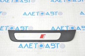 Door sill trim outer rear left Audi A4 B8 08-16 sedan chrome S line, scratches
