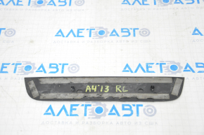 Door sill trim outer rear left Audi A4 B8 08-16 sedan chrome S line, scratches