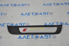 Door sill trim outer rear right Audi A4 B8 08-16 sedan chrome S line, scratches