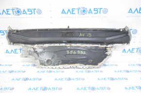 Rear panel Audi A4 B8 08-16 sedan 3 parts, blue