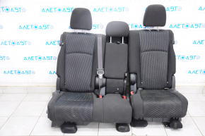 Rear Seats 2nd Row Dodge Journey 11-19 Cloth Black