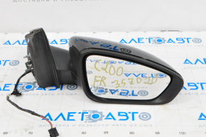 Side mirror right assembly Chrysler 200 15-17 5 pins black