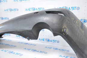 Bare rear bumper Subaru b10 Tribeca 08-14 graphite tears, broken fasteners, dents, scratches