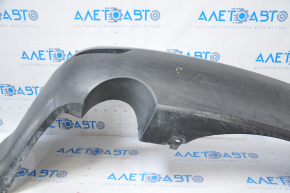 Bare rear bumper Subaru b10 Tribeca 08-14 graphite tears, broken fasteners, dents, scratches