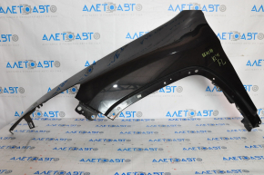Front left wing Jeep Cherokee KL 14-18 pre-rest black PXR