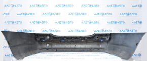 Rear bare bumper Mercedes W221 07-09 for parking sensors silver tear, broken mount, dents