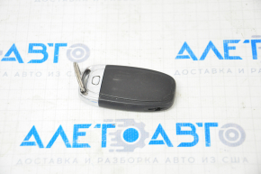 Key Audi A4 B8 08-16 smart 4 buttons, bumps on chrome, scratches