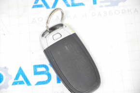 Key Audi A4 B8 08-16 smart 4 buttons, bumps on chrome, scratches