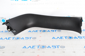 Left tailgate trim Jeep Cherokee KL 14-18 black, broken guide