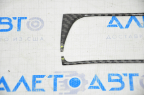 Set of interior trims Audi A4 B8 13-16 20pcs under carbon, fractures