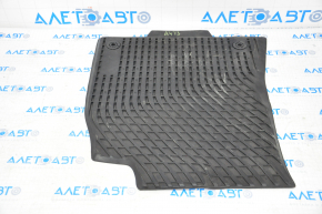 Front left interior mat Audi A4 B8 08-16 rubber