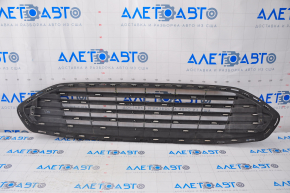 Grill radiator grill assembly with frame Ford Fusion mk5 13-16 broken, chrome defect