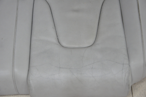 Rear row of seats 2nd row Audi A4 B8 13-16 leather gray, split back, worn