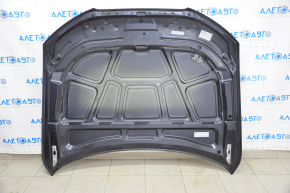 Bonnet naked Audi A4 B8 13-16 rest blue LX5R