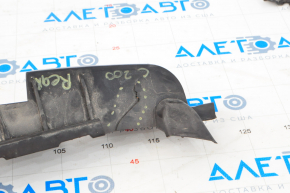 Rear bumper mount center upper Chrysler 200 15-17 missing fragment