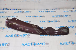 Front bumper lip left Ford Fusion mk5 13-16 is worn, the fastener is torn