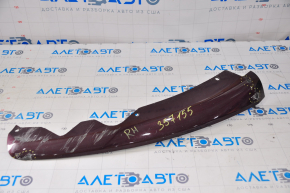 Front bumper lip right Ford Fusion mk5 13-16 worn