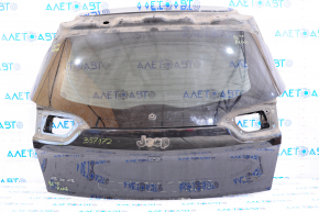 Naked tailgate Jeep Cherokee KL 14-18 for camera, black PXR, dent