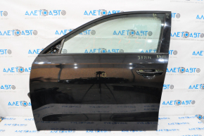 Door assembly front left VW Passat b7 12-15 USA black L041, lining defect, scratch