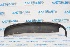 Rear bumper lip VW Passat b7 12-15 USA structure, under 1 pipe, rubbed, crack, broken fasteners