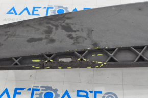 Rear bumper lip VW Passat b7 12-15 USA structure, under 1 pipe, rubbed, crack, broken fasteners