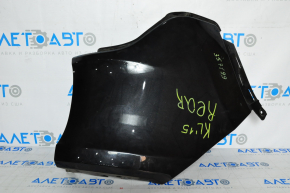 Rear bumper bare left fang Jeep Cherokee KL 14-18 black PXR