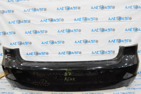Rear bumper bare VW Passat b7 12-15 USA black, worn, scratches