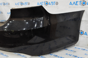 Rear bumper bare VW Passat b7 12-15 USA black, worn, scratches