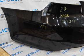 Rear bumper bare VW Passat b7 12-15 USA black, worn, scratches