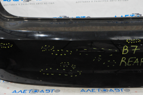 Rear bumper bare VW Passat b7 12-15 USA black, worn, scratches