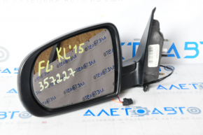 Left side mirror complete Jeep Cherokee KL 14-18 3 pins, black