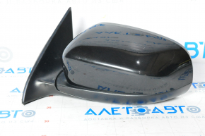 Left side mirror complete Jeep Cherokee KL 14-18 3 pins, black
