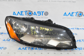 Headlight front right VW Passat b7 12-15 USA bare scratches, pokes