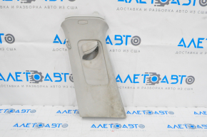 Center pillar trim upper belt left VW Passat b7 12-15 USA gray scratch, broken fasteners