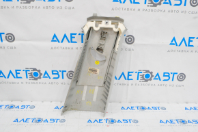 Center pillar trim upper belt left VW Passat b7 12-15 USA gray scratch, broken fasteners