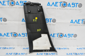 Center pillar trim lower right VW Passat b7 12-15 USA black scratch