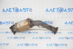 Intake pipe with catalytic converter Audi A4 B8 13-16 rest 2.0T