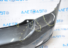 Lexus RX300 RX330 RX350 RX400h 04-09 graphite rear bumper, tears, dents, broken fasteners, torn corner, scratches