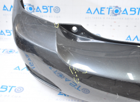 Lexus RX300 RX330 RX350 RX400h 04-09 graphite rear bumper, tears, dents, broken fasteners, torn corner, scratches