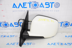 Left side mirror assembly Dodge Journey 11-15 5 pins, heated, white