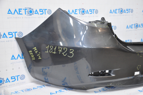 Rear bumper bare Mazda 6 13-17 usa graphite dented, tears, broken fasteners, sawed