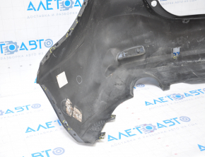 Rear bumper bare Mazda 6 13-17 usa graphite dented, tears, broken fasteners, sawed