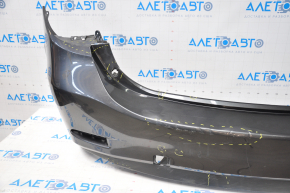 Rear bumper bare Mazda 6 13-17 usa graphite dented, tears, broken fasteners, sawed