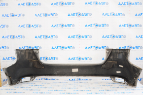 Rear bumper bare Ford Focus mk3 15-18 rest 5d, silver