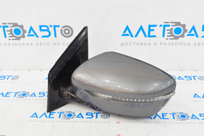 Left side mirror complete Nissan Murano z52 15-16 5 pins, turn signal broken mount, poke